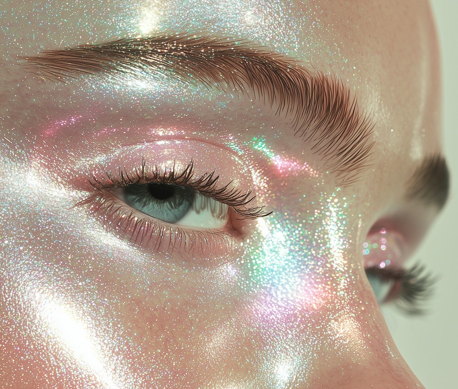 Ethereal Face Close-Up